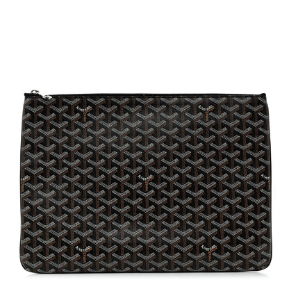 Goyard Goyardine Senat Pochette GM Black 1 of 7