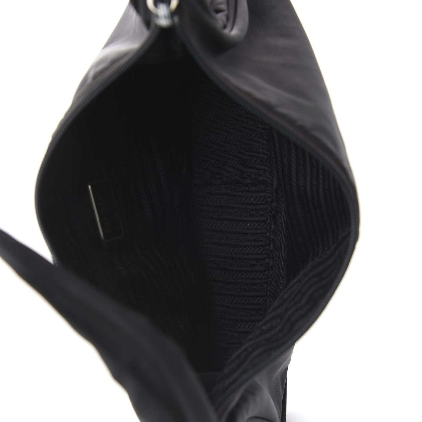 Tessuto Nylon Sport Shoulder Bag Black