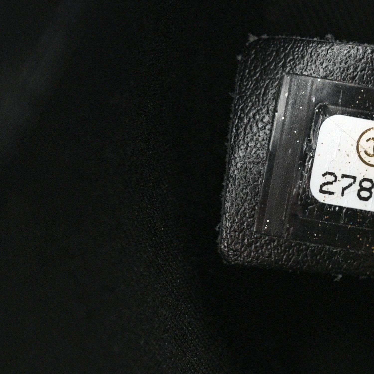 Chanel Calfskin Stitched Medium Covered CC Flap Bag Black 7 of 12