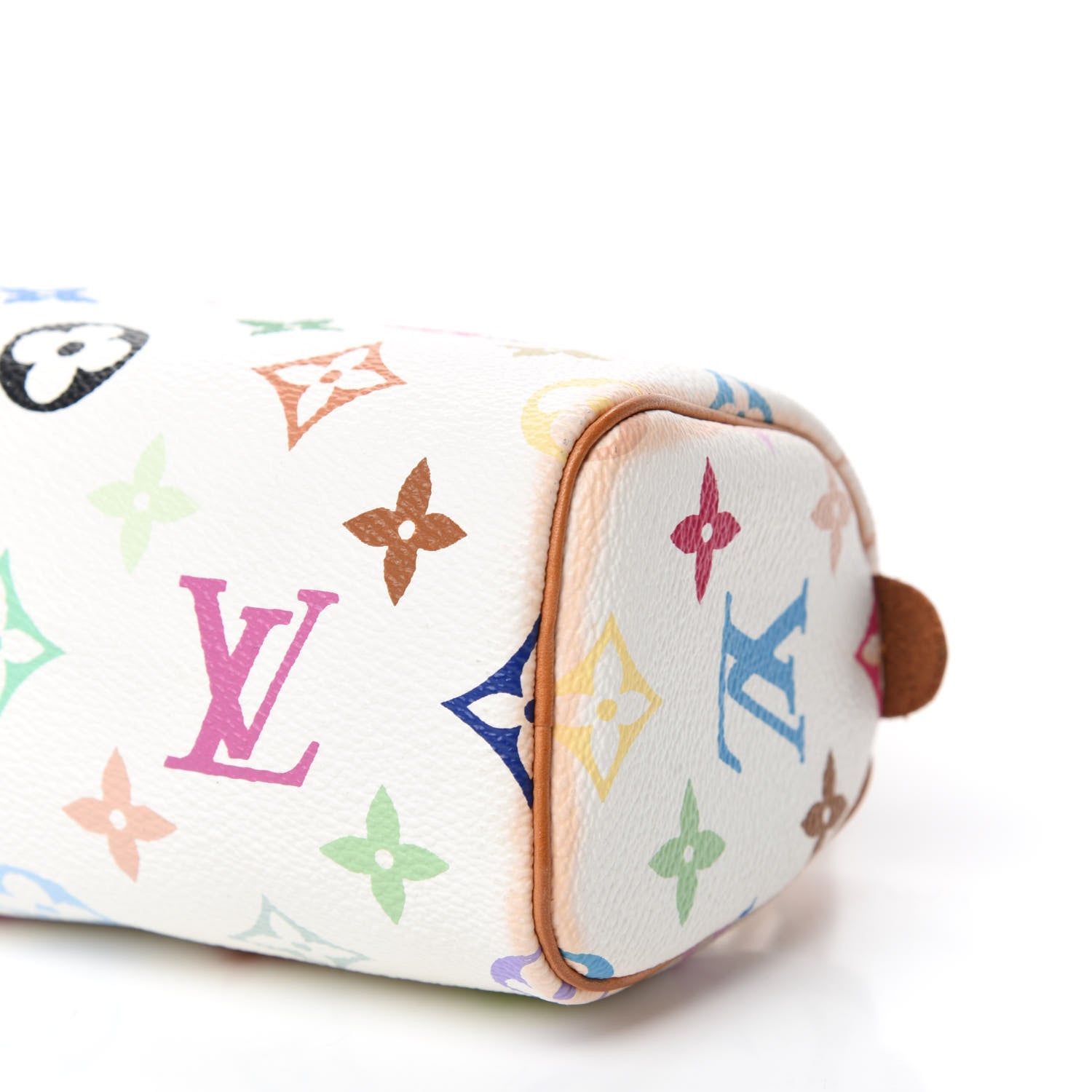 Louis Vuitton Monogram Multicolor Mini Sac HL Speedy White 7 of 9