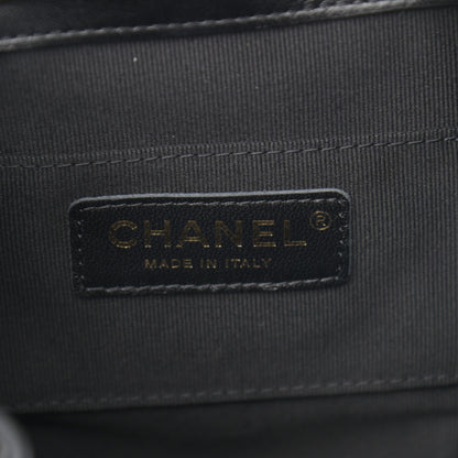Chanel Lambskin Quilted Small Duma Drawstring Backpack Black 6 of 11