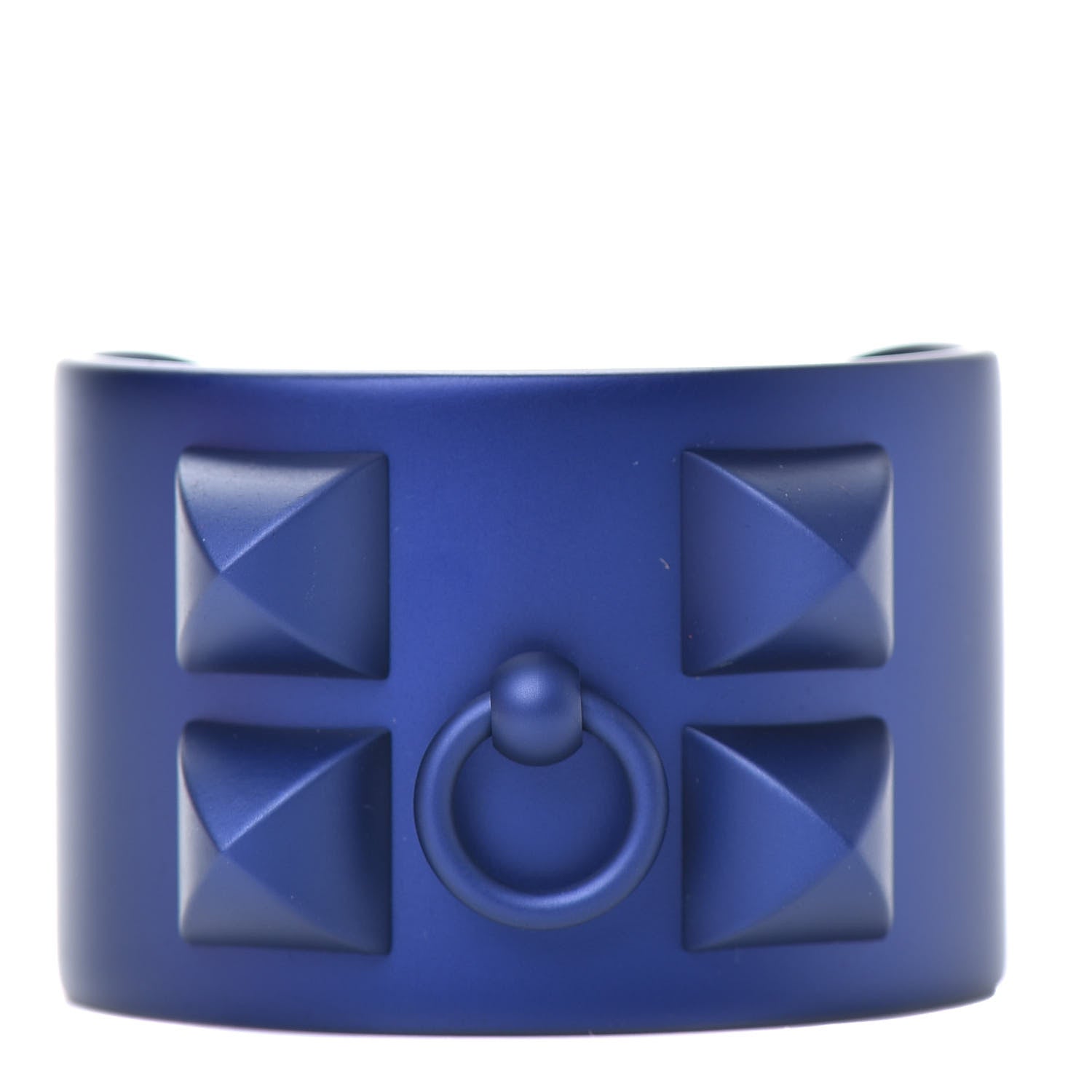 Hermes Aluminium Sunset Collier De Chien CDC Bracelet T2 Bleu Encre 1 of 5