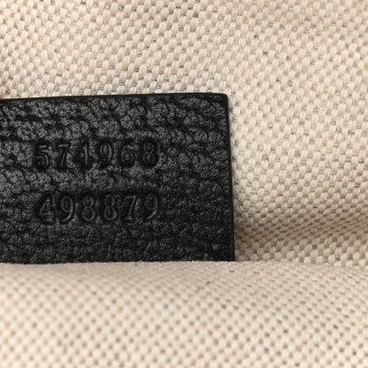 Gucci Velvet GG Monogram Web Belt Bag Blue Beige 7 of 9
