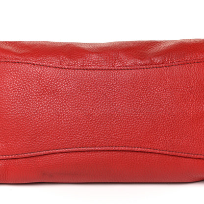 Miu Miu Vitello Daino Tote Red 16 of 19