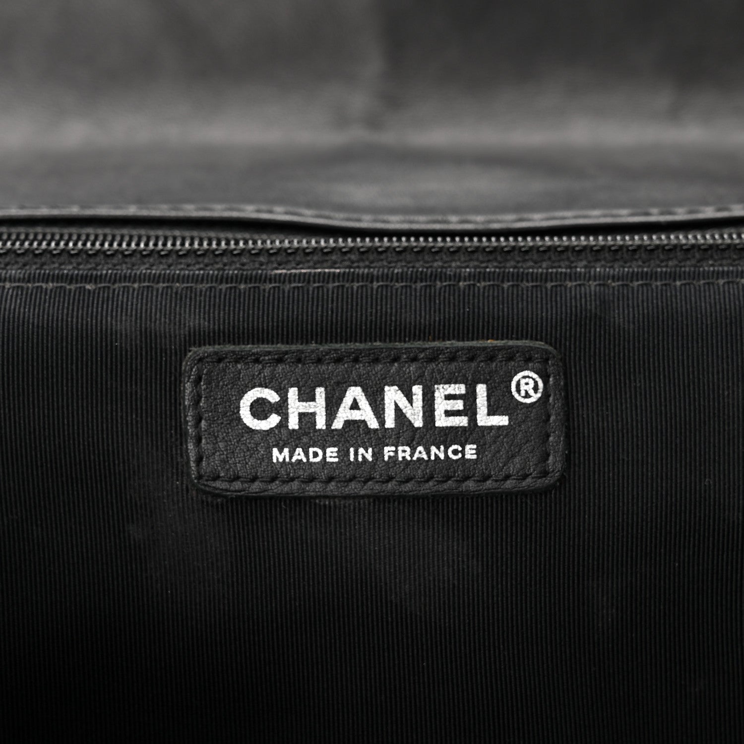 Chanel Lambskin Chevron Quilted Single Flap Black 6 of 11