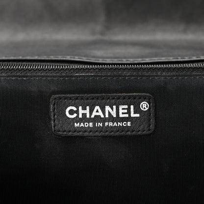 Chanel Lambskin Chevron Quilted Single Flap Black 6 of 11
