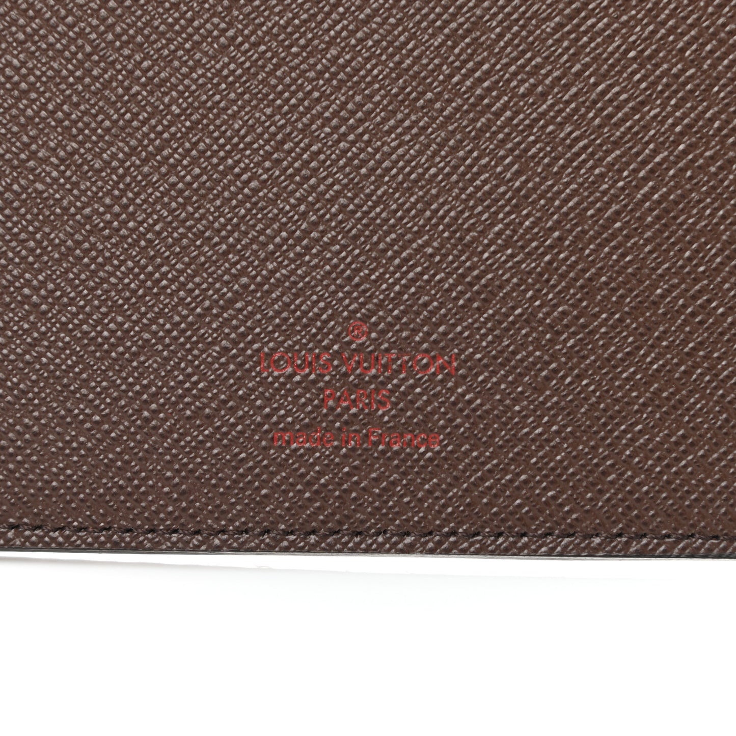 Damier Ebene Desk Agenda Cover