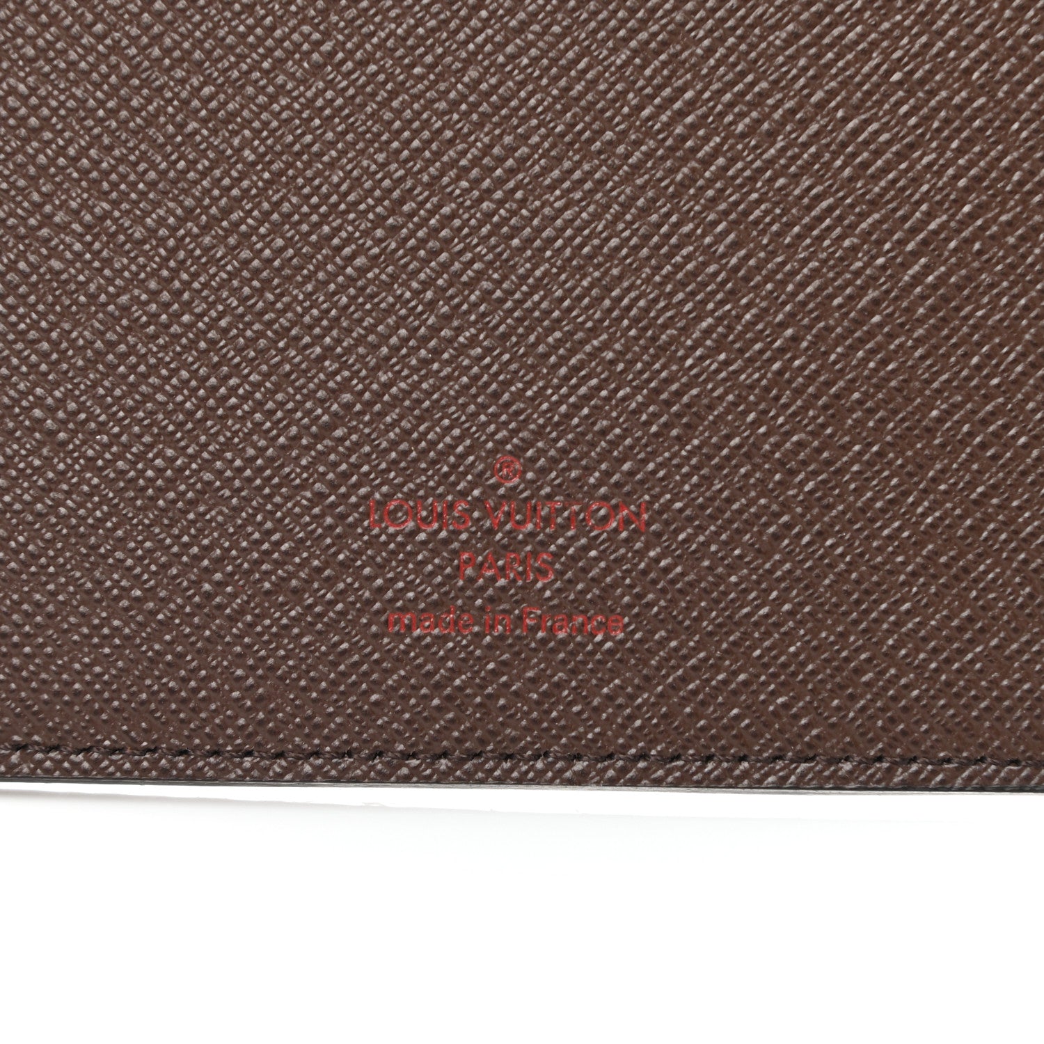 Louis Vuitton Damier Ebene Desk Agenda Cover 6 of 8