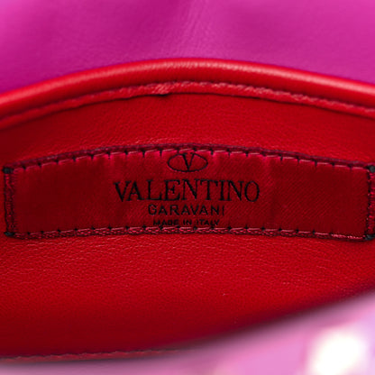Valentino Garavani Patent Small Rockstud Spike Shoulder Bag Radiant Orchid 6 of 16