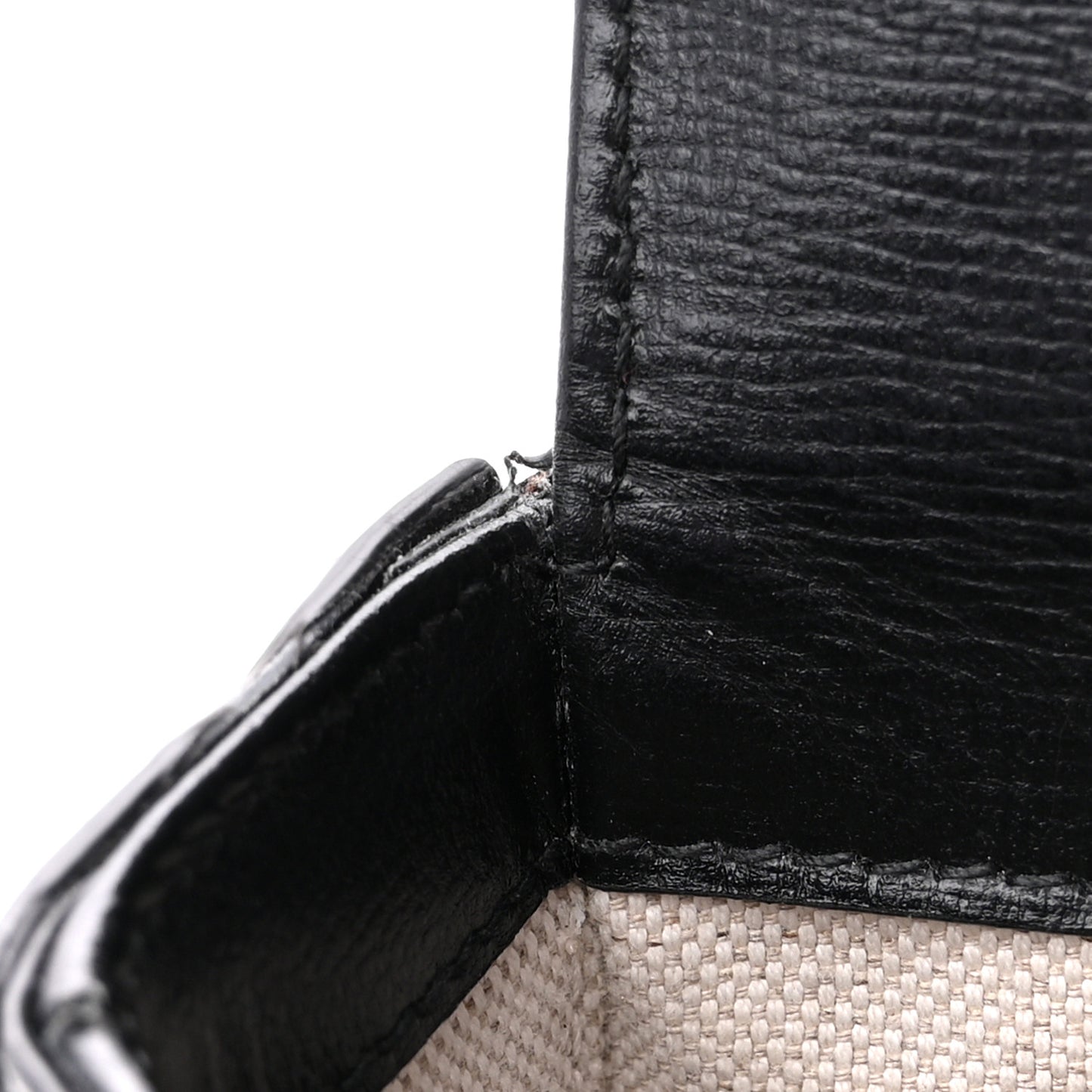 Azalea Calfskin Web Mini Horsebit 1955 Shoulder Bag Black