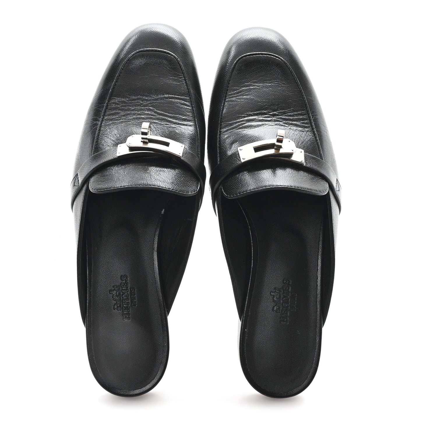 Goatskin Oz Mules 37 Black