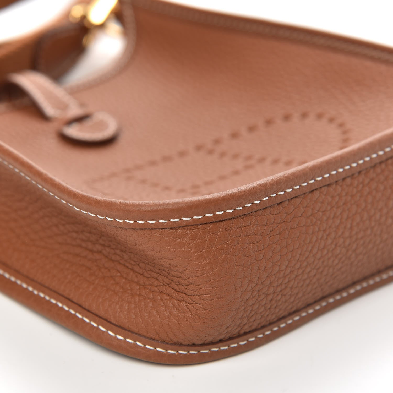 Hermes Taurillon Clemence Evelyne TPM Gold 8 of 11