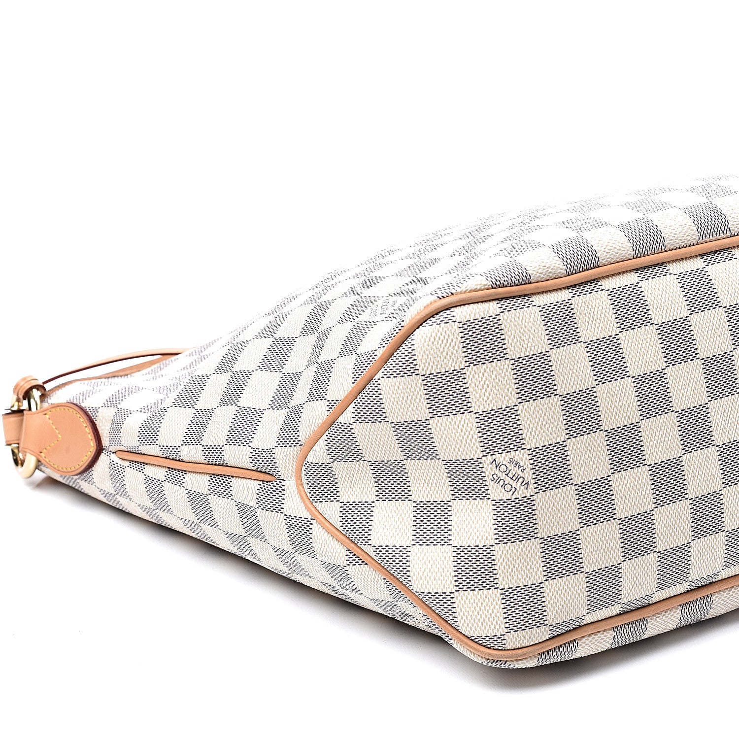 Louis Vuitton Damier Azur Delightful MM Rose Ballerine 7 of 10
