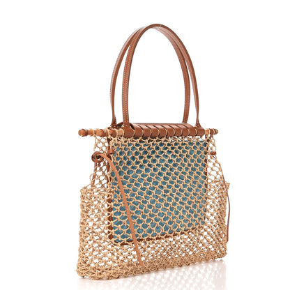 Goyard Goyardine Net Aligre Tote Blue 2 of 8