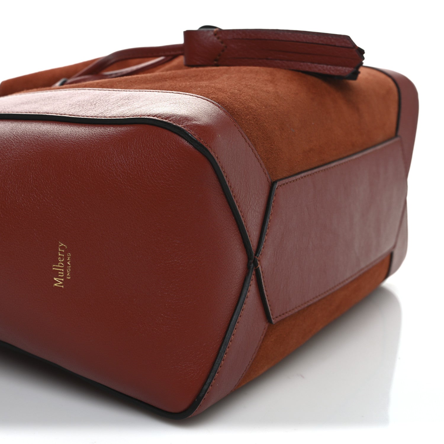 Mulberry Silky Calfskin Suede Small Millie Rust 10 of 11