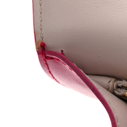 Salvatore Ferragamo Smooth Calfskin Vara Bow Chain Flap Crossbody Begonia 11 of 11