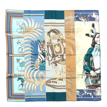 Hermes Silk Carre En Carres Scarf 90 1 of 8