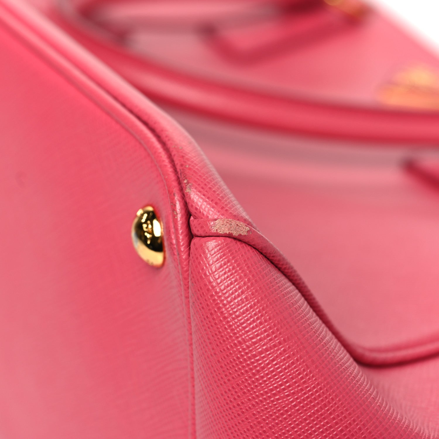Prada Saffiano Large Galleria Double Zip Tote Peonia 10 of 19