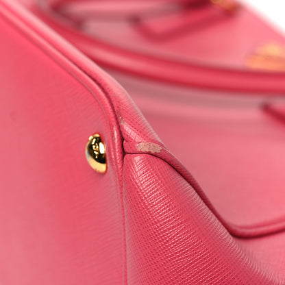 Prada Saffiano Large Galleria Double Zip Tote Peonia 10 of 19