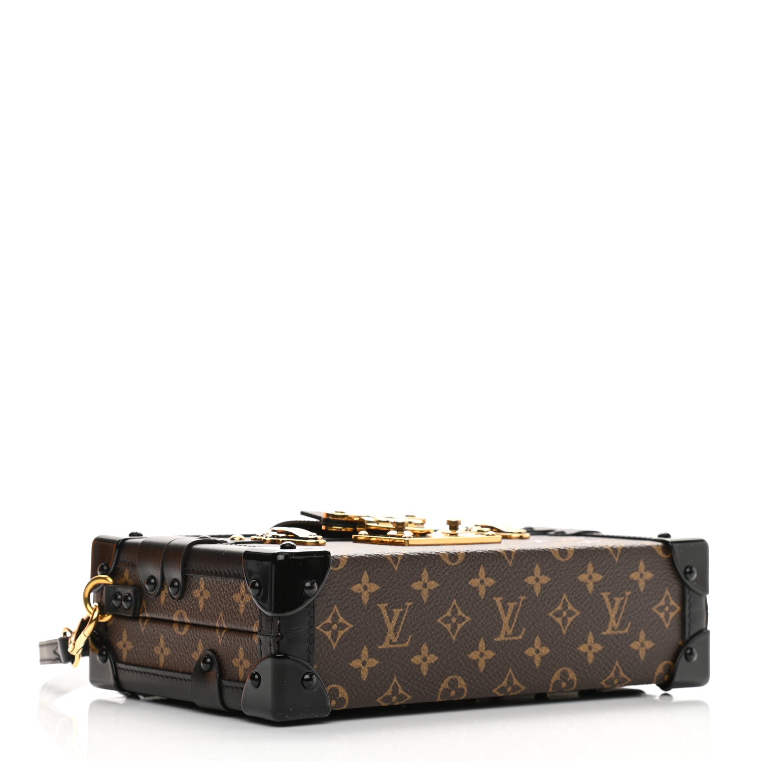 Louis Vuitton Monogram Petite Malle Black 4 of 13