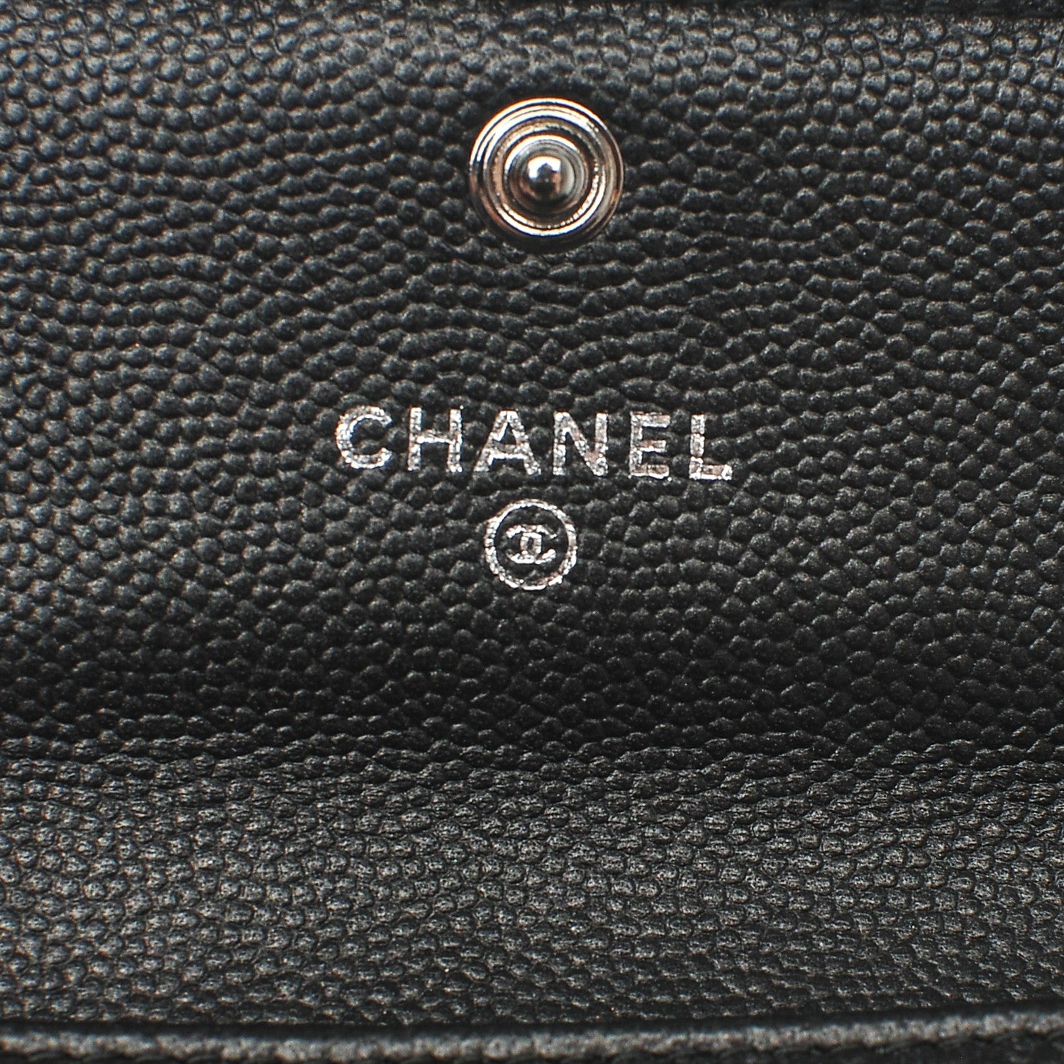 Chanel Caviar Quilted Boy Flap Card Holder So Black 6 of 8