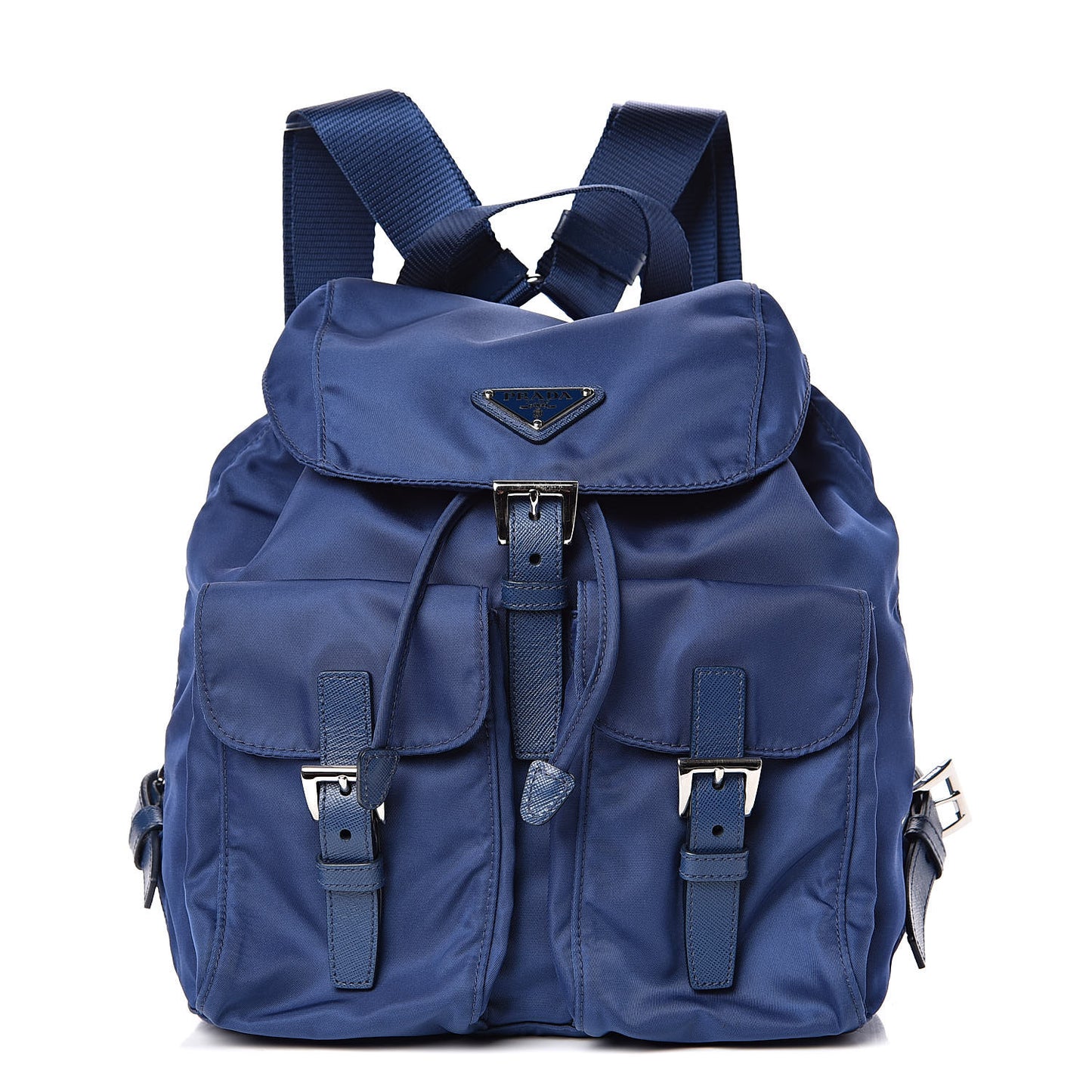 Tessuto Nylon Saffiano Vela Backpack Bleuette