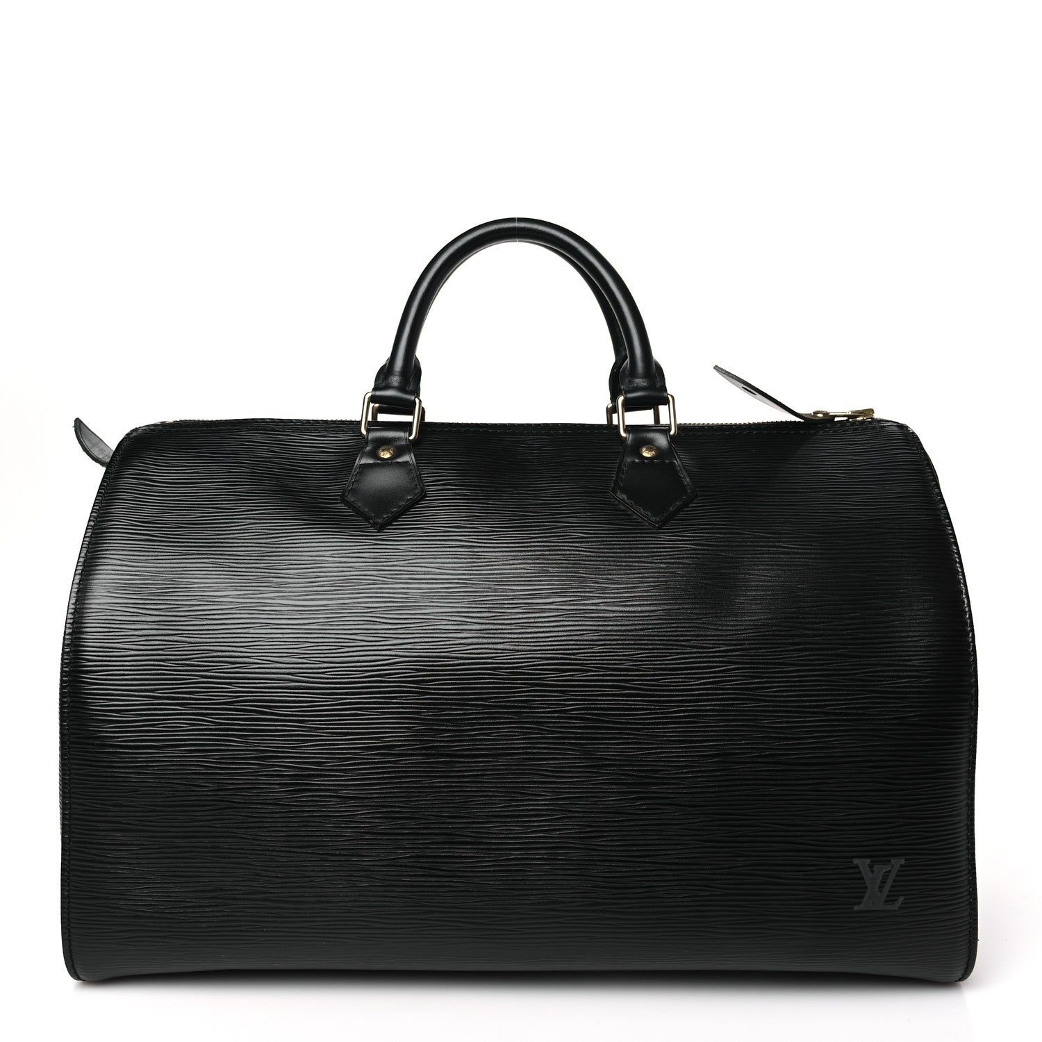 Louis Vuitton Epi Speedy 35 Black 1 of 9
