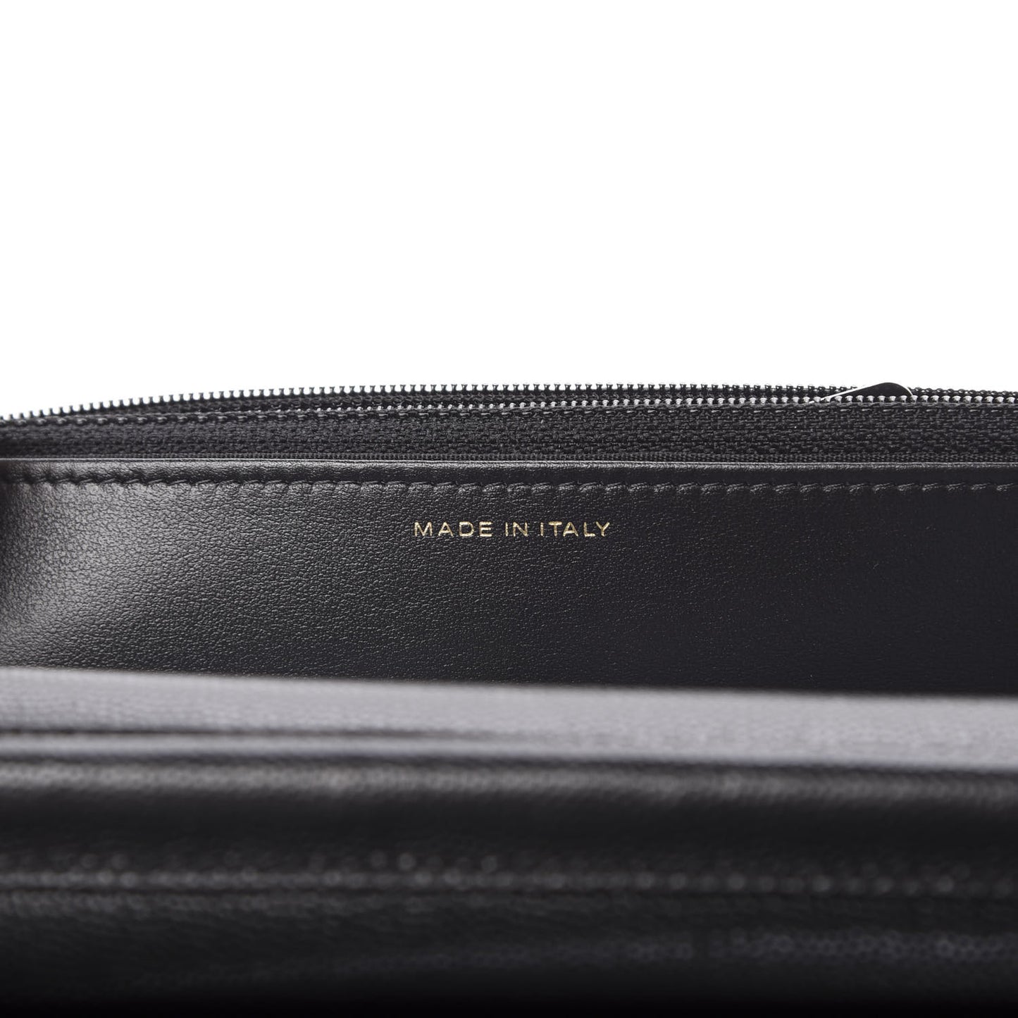 Caviar Quilted French New Wave Chain CC Wallet On Chain WOC Black