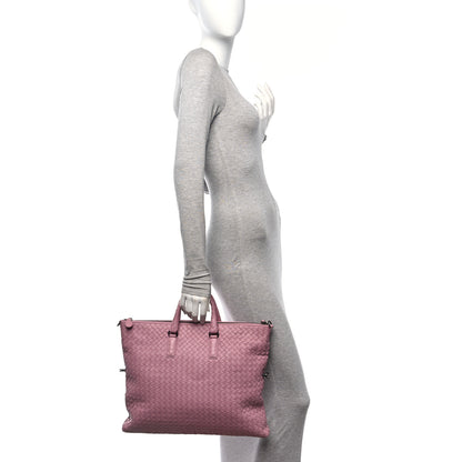 Bottega Veneta Nappa Intrecciato Maxi Convertible Tote Violet 3 of 10