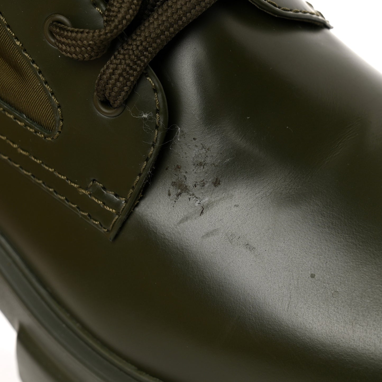 Spazzolato Rois Re-Nylon Metal Triangle Logo Monolith Pouch Pocket 55mm Boots 38.5 Militare