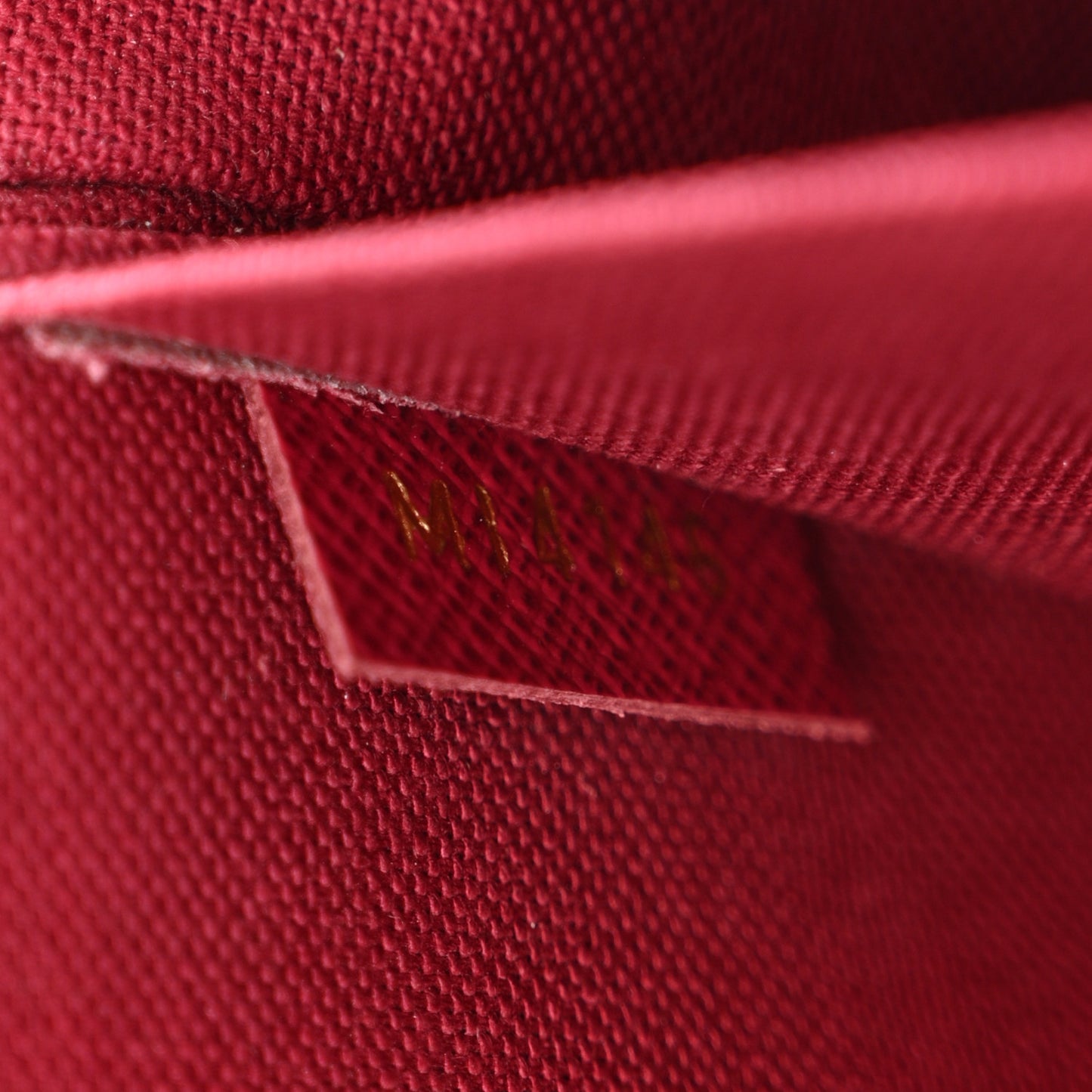 Monogram Pochette Felicie Chain Wallet Fuchsia