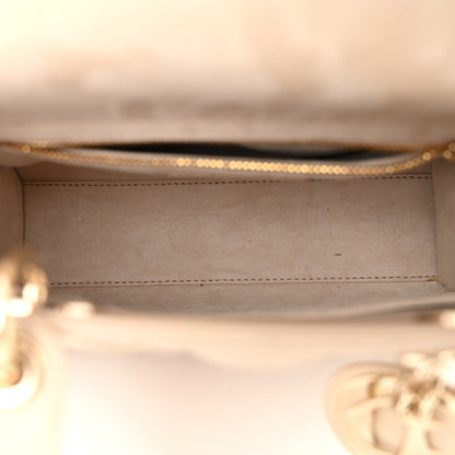Christian Dior Lambskin Cannage Small My ABCDior Lady Dior Beige 5 of 11