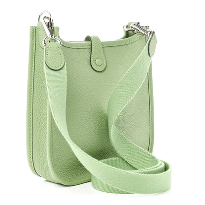 Hermes Taurillon Maurice Evelyne TPM Vert Criquet 3 of 10