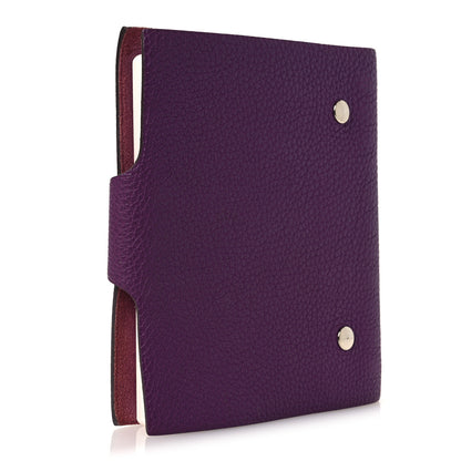 Hermes Togo Ulysse PM Notebook Cover Anemone 3 of 7