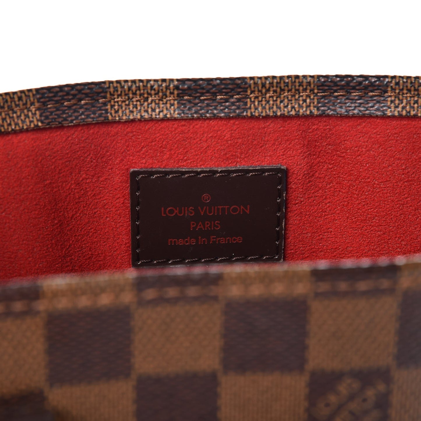 Damier Ebene Sac Plat