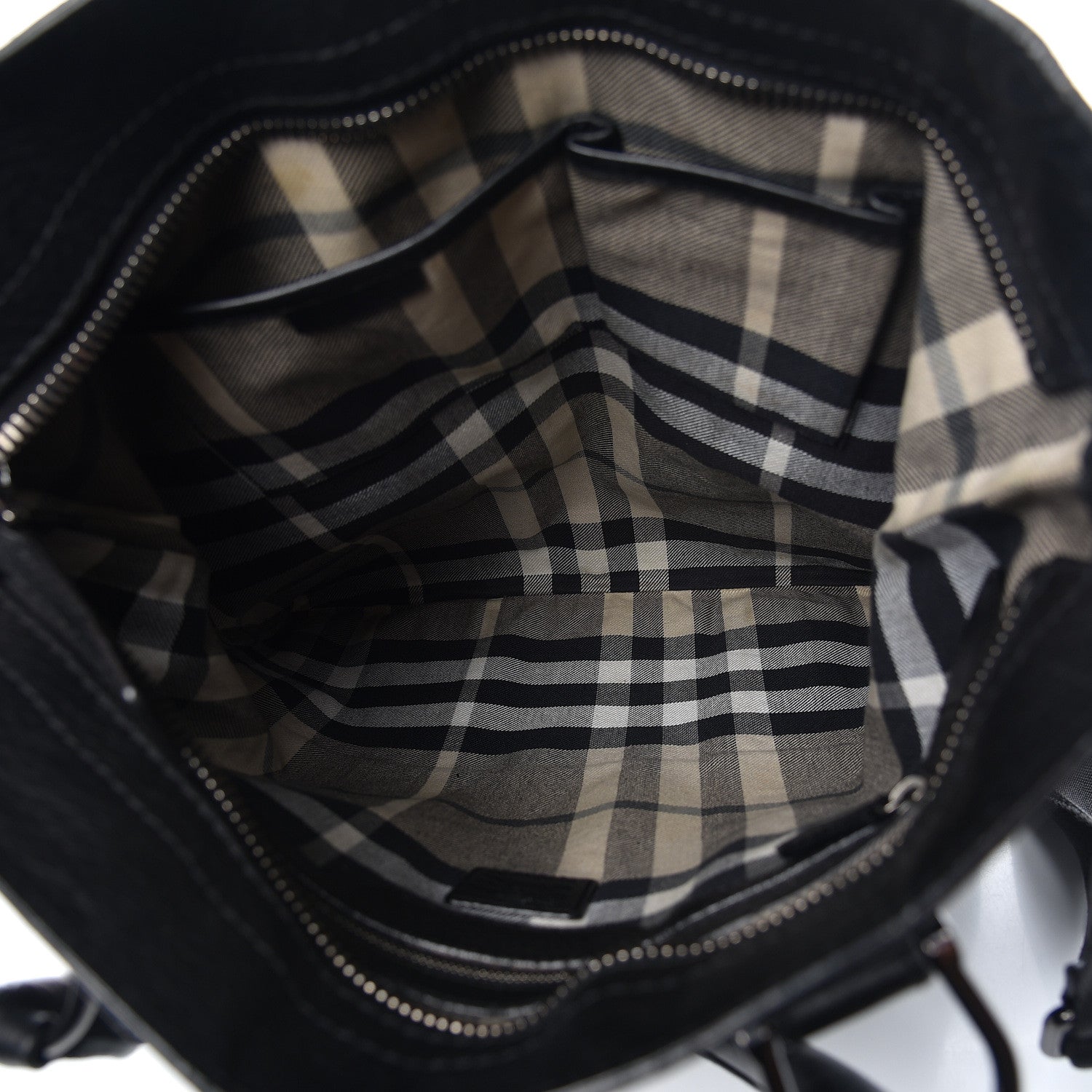 Burberry Grainy Calfskin Tote Black 6 of 17