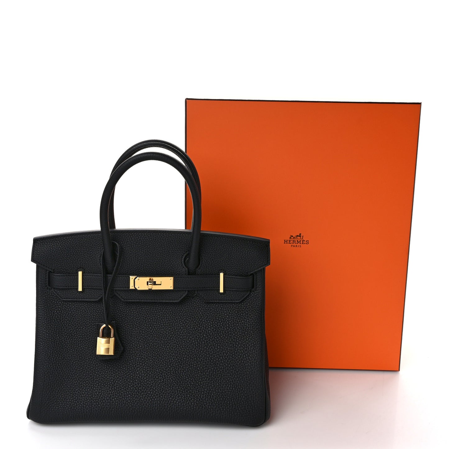 Togo Birkin 30 Black