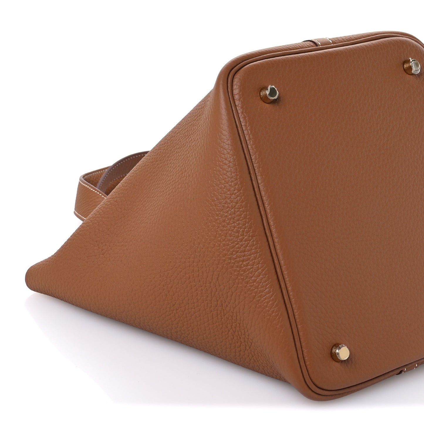 Taurillon Clemence Picotin Lock 22 MM Gold