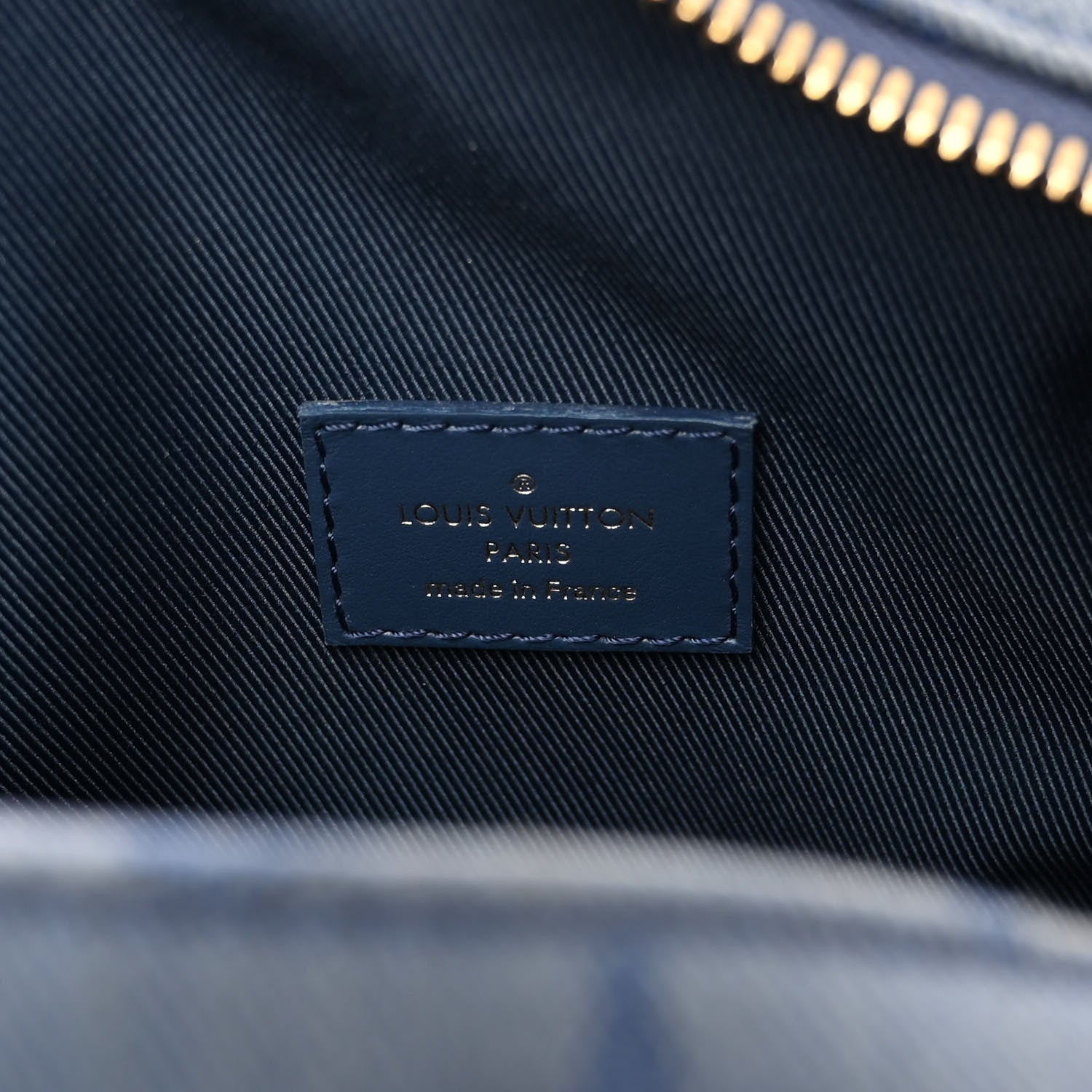 Louis Vuitton Denim Monogram Soft Trunk Navy 6 of 9