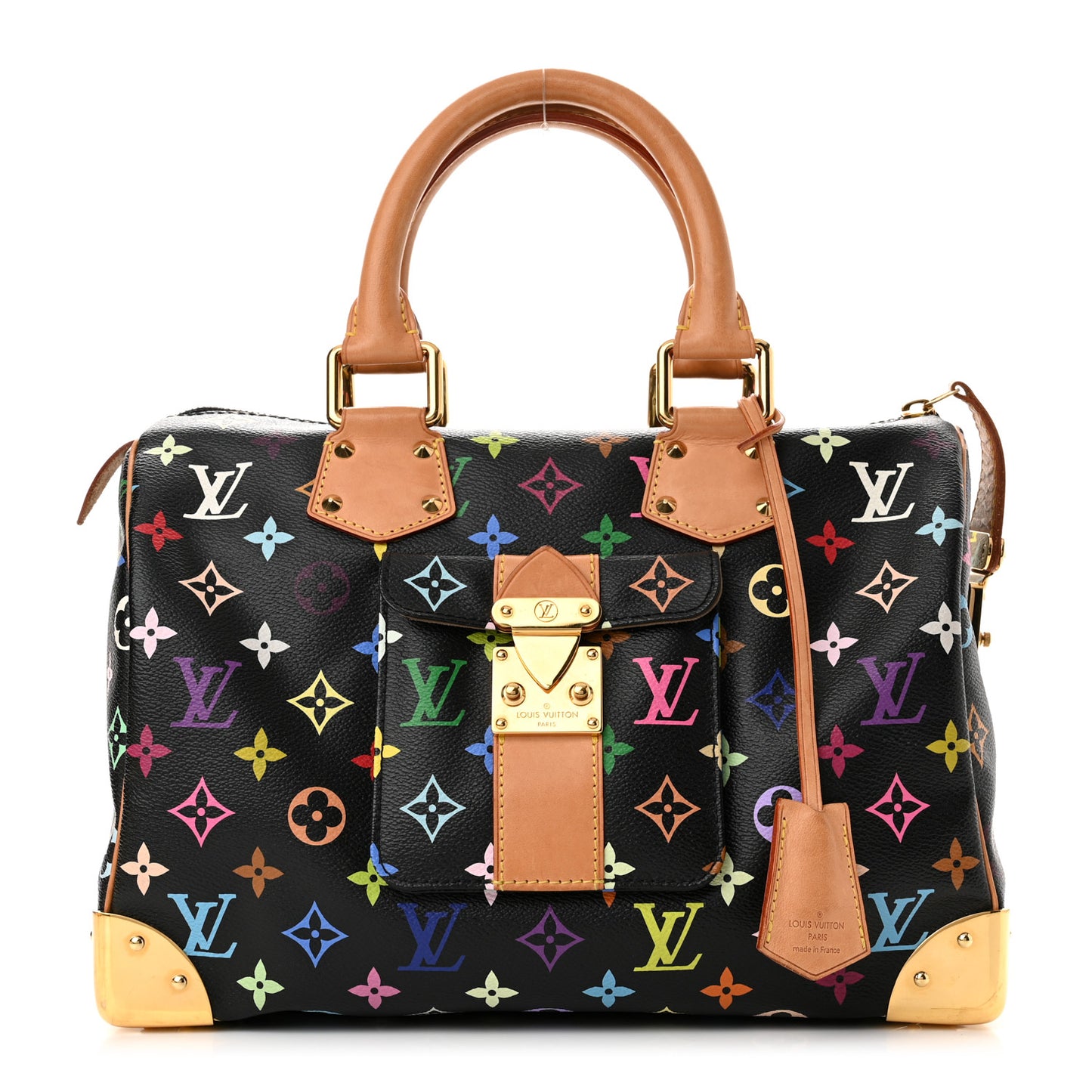 Monogram Multicolor Speedy 30 Black