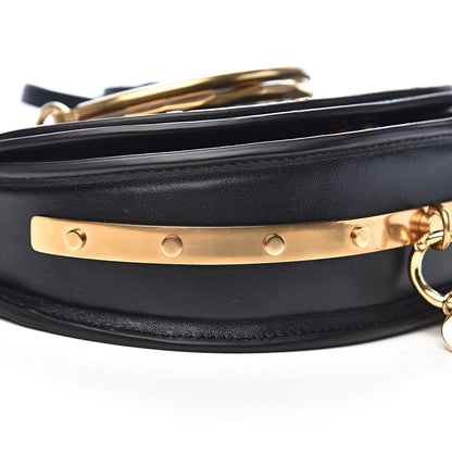 Chloe Calfskin Small Nile Bracelet Minaudiere Bag Black 8 of 10