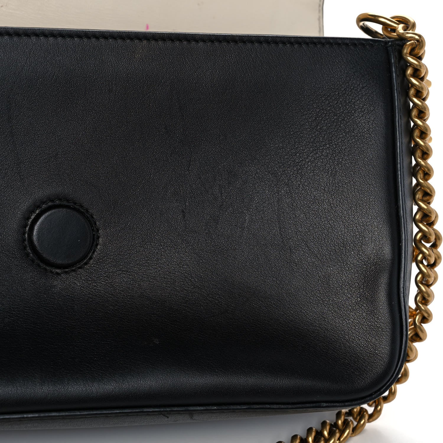 Gucci Nappa Studded Tiger Broadway Chain Shoulder Bag Multicolor 16 of 20