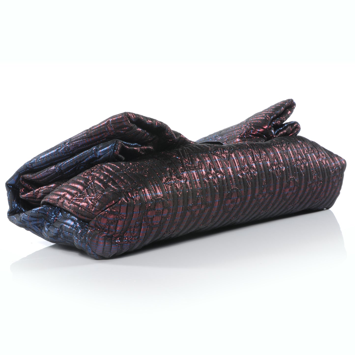 Jacquard Quilted Monogram Altair Clutch Marine