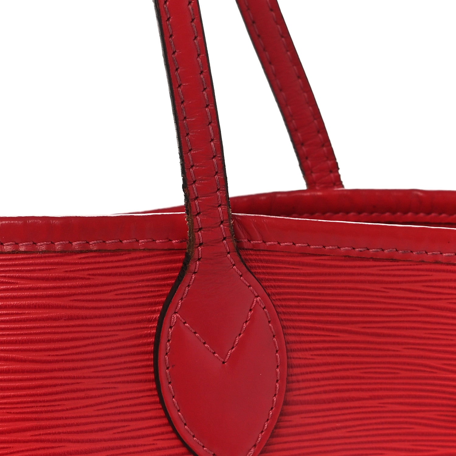 Louis Vuitton Epi Neverfull MM Coquelicot 12 of 28