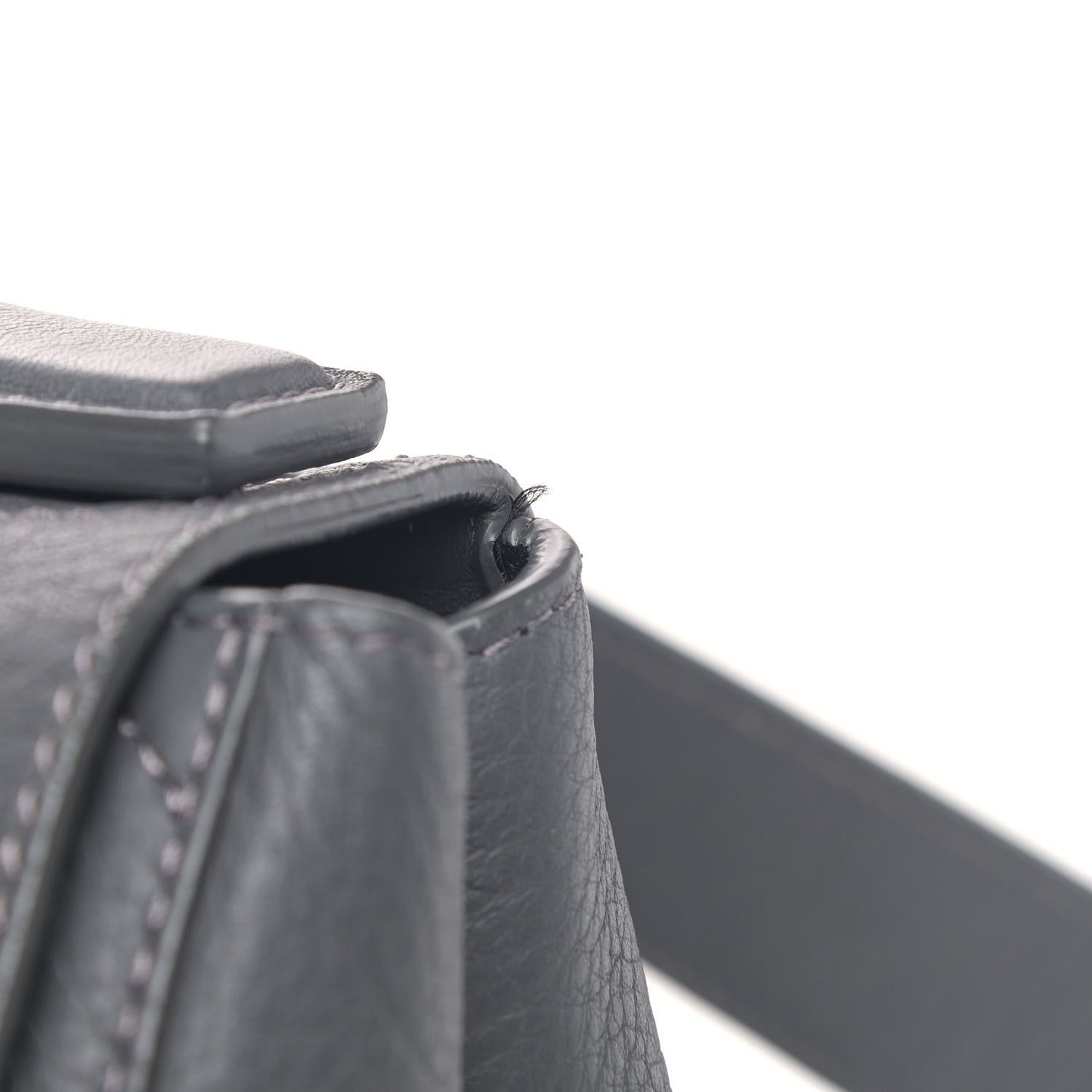 Calfskin PS Courier Backpack Heather Grey