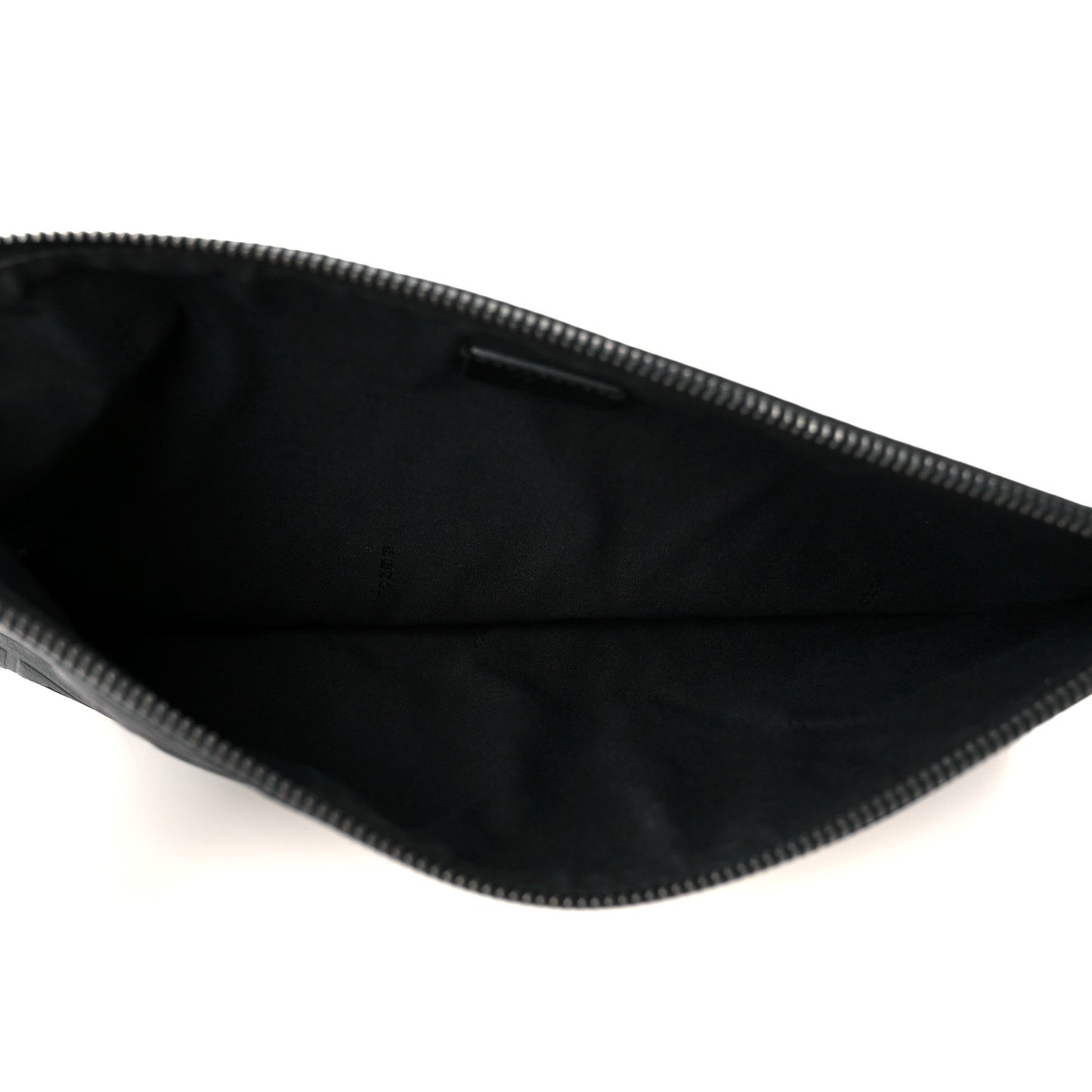 Vitello Grace FF 1974 Embossed Pouch Black