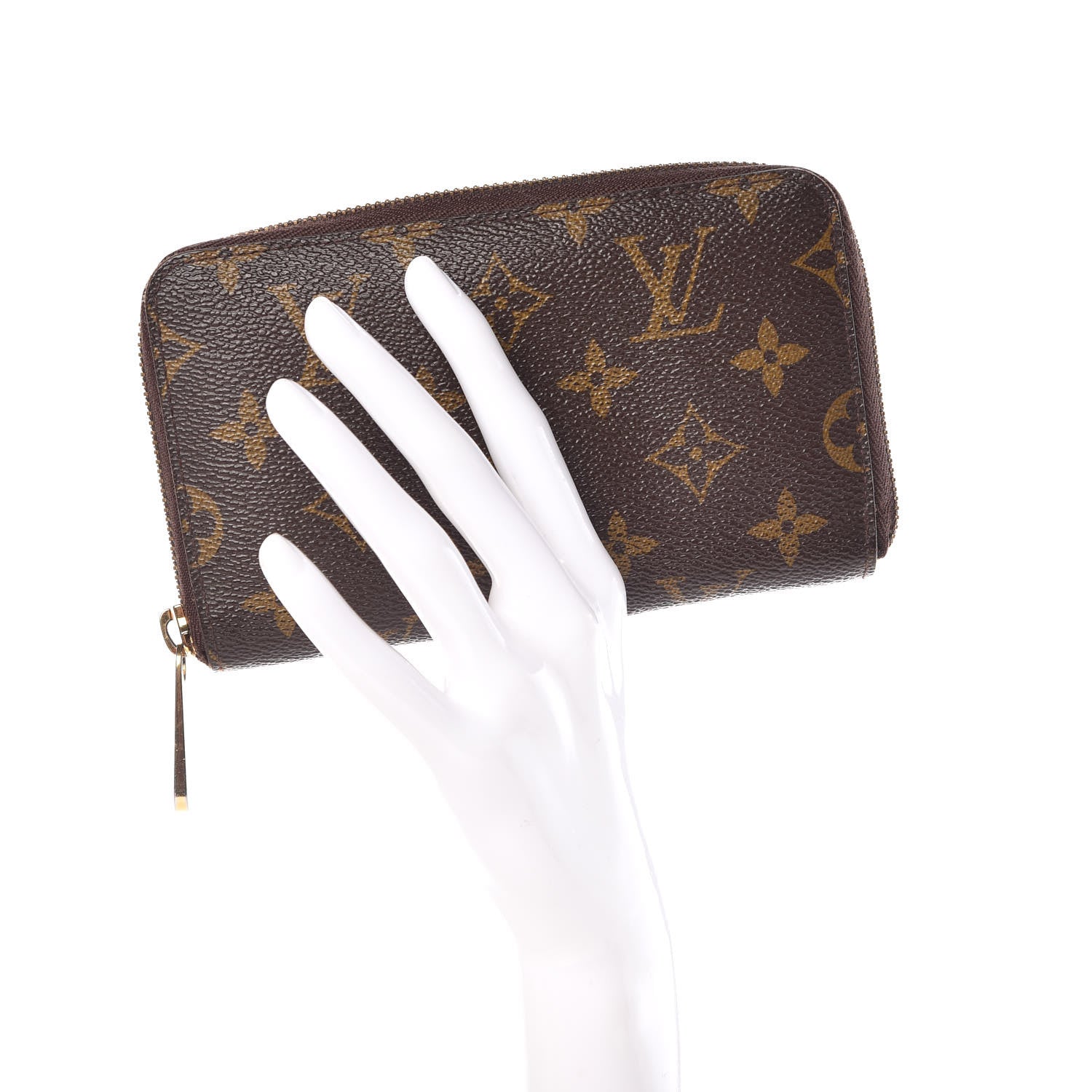 Louis Vuitton Monogram Zippy Compact Wallet 2 of 10