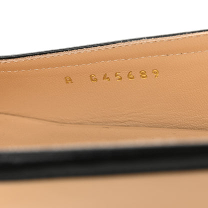 Chanel Lambskin Grosgrain Bow Cap Toe CC Slingback Flats 38.5 Beige Black 9 of 10