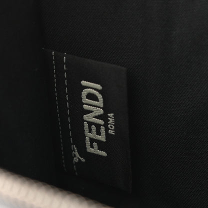 Fendi Vitello Dolce Studded Mini 2Jours Pouch Black Multicolor 6 of 12