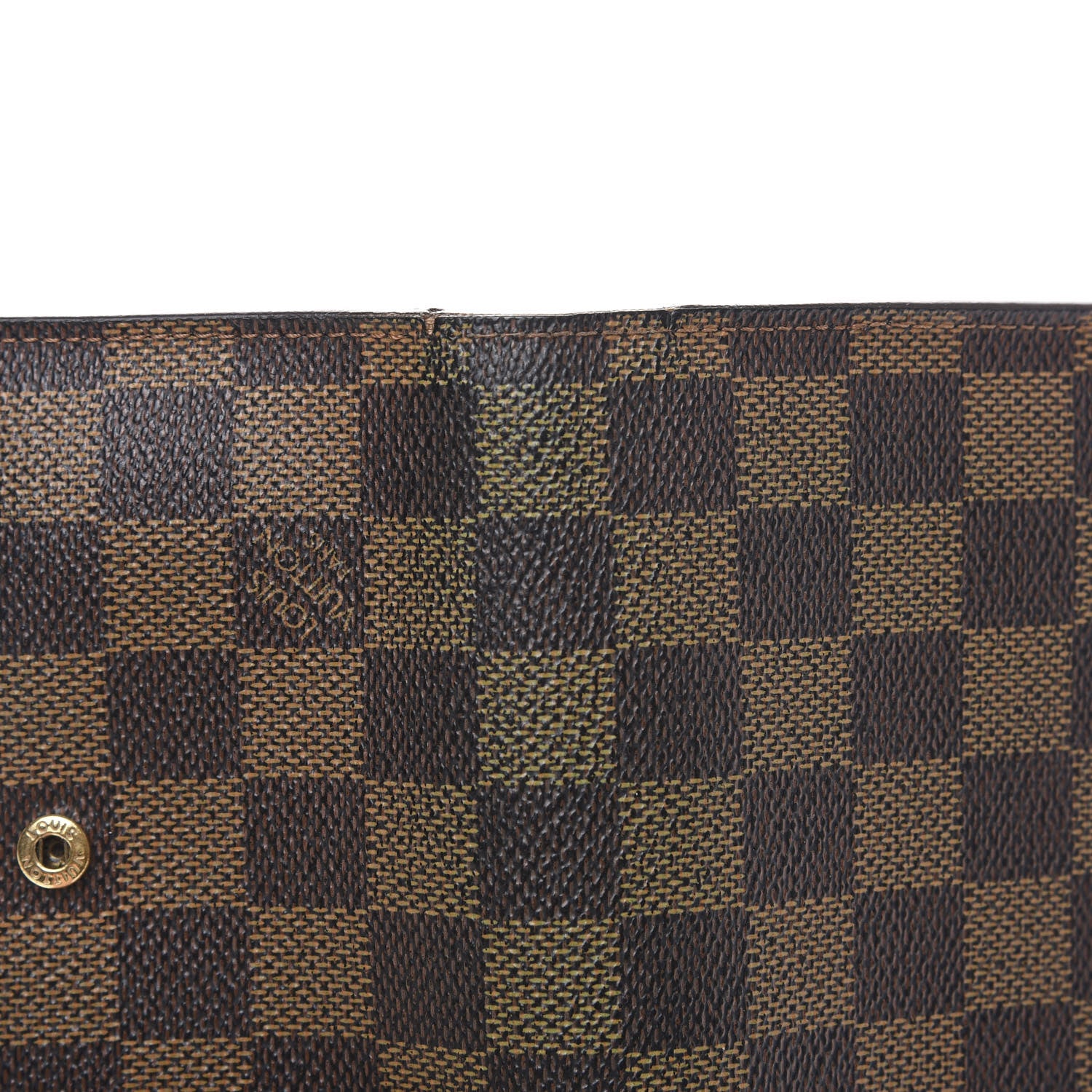 Louis Vuitton Damier Ebene French Purse Wallet 8 of 10